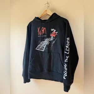 VTG Korn Follow the Leader Black Pullover Hoodie - Small
